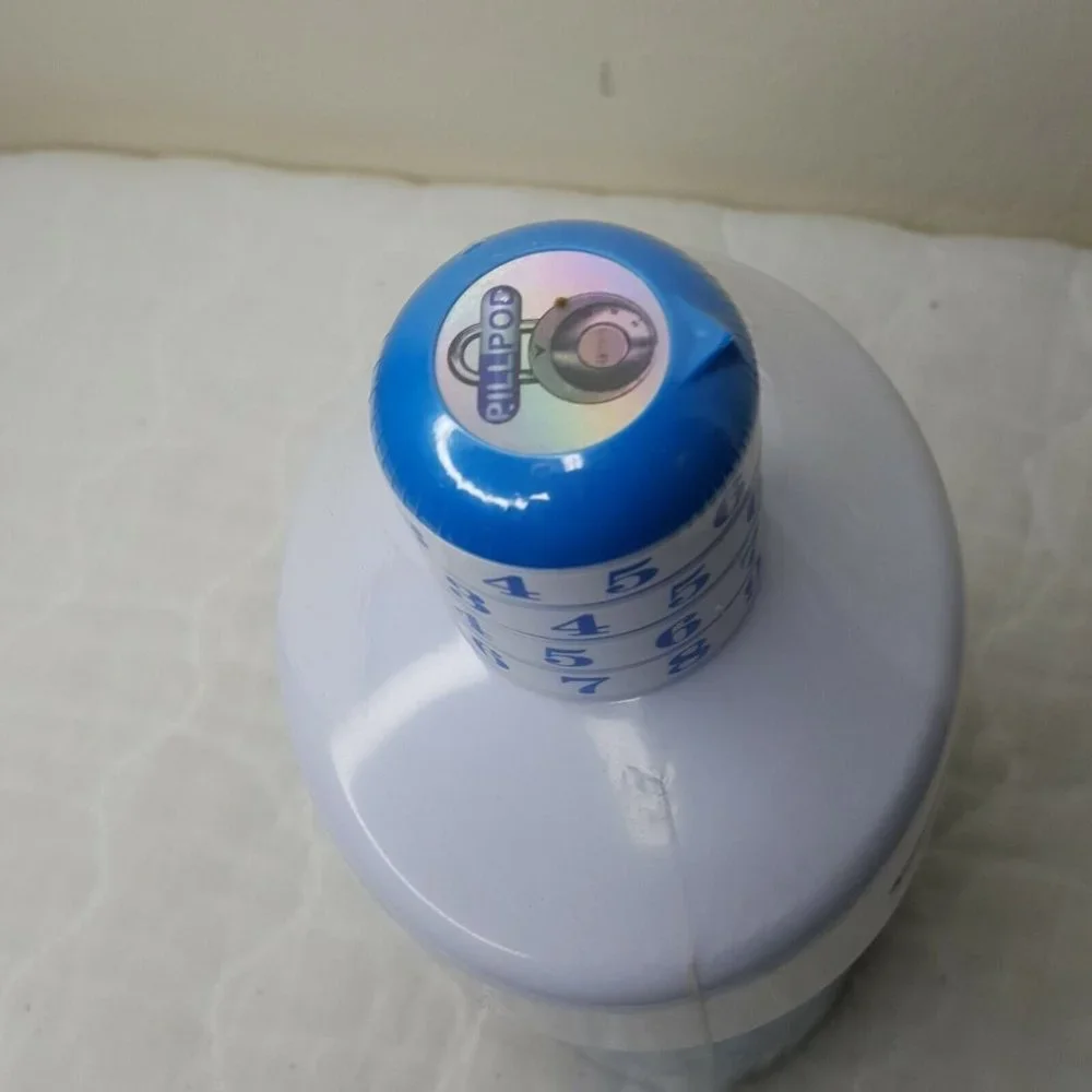 Pill Pod Combination Lock Box for Prescription Drugs and Medications New Sealed